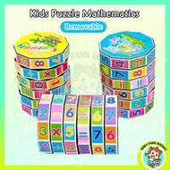 Children Montessori Toys Mathematics Numbers Magic Cube Toys Kids Learning Education Math Arithmetic