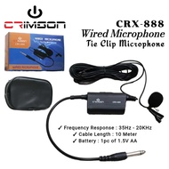 Crimson CRX 888 Clip-On Mic Crimson CRX888 CRX-888 Cable Mic