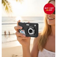 UltraThin Digital DGI Camera Mini V2 48MP 2.7 Inch LCD 8x Zoom Rotatable Digicam for Capture :