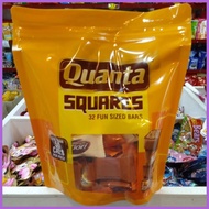 ◺ ✅ ☼ Quanta Square chocolate 32 fun sized bar