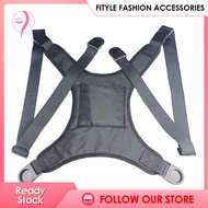 Fityle Wheelchair Safety Belt Comfortable for Elderly Drop Resistant Chest Vest