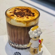 Cafe Glass Cup Vertical Stripe Iced Latte Coffee Cup Retro Capu Cup Latte Cup Milk Tea Cup 300ml