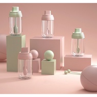 Salt Container Seasoning Container Honey Container Glass Type Seasoning Jar Salt Jar with Spoon Hone