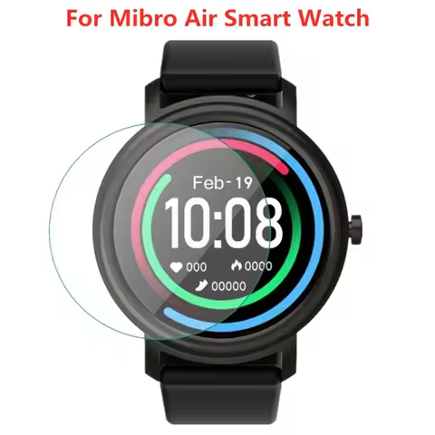 2PCS Tempered Glass For Xiaomi Mibro Air Screen Protector Film For Mi Mibro Air SmartWatch Protectiv