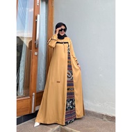 Dress yellow mix ethnicSaulin Store