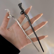 Free Shipping💧Alloy New Chinese Style Metal Hairpin Modern Hairpin Female High-End Niche Hairpin New