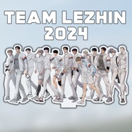 Manhwa BL Lezhin BOMTOON Calendar 2024 Season's Greetings Team Standee and Keychain Decorative Acces