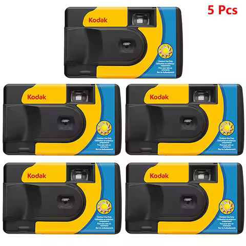 Original 1-5 Pcs Kodak 39 Photo Daylight 39 Sheets Disposable Disposable Film Camera Point-and-Point