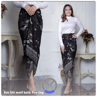 Rok lilit batik motif batik free ring  / rok llilit batik motif MEGA MENDUNG / rok lilit kebaya modern / Rok lilit Kondangan Feradiyoza