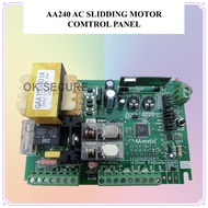 Autogate Control Panel- AA240 AC Slidding Motor Control Panel 330 Mhz