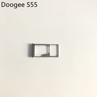 DJHFYJT DOOGEE S55 Sim Card Holder Tray Card Slot For DOOGEE S55 MTK6750T Octa Core 5.5inch 720x1440 Free Shipping
