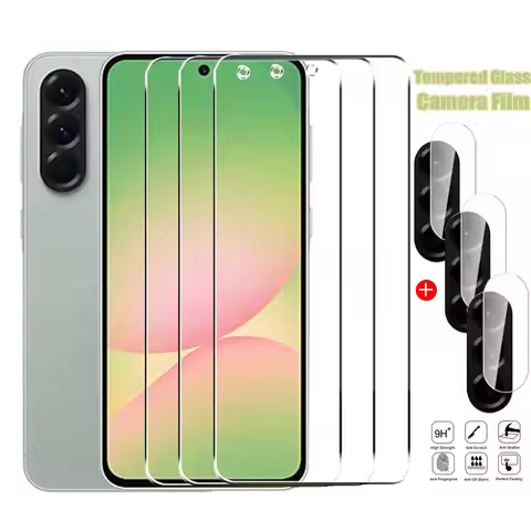 2/4/6/8/10in1 For Samsung A56 Glass Screen Protector On Galaxy A36 A26 A16 A55 A54 A53 A52 A35 A34 A