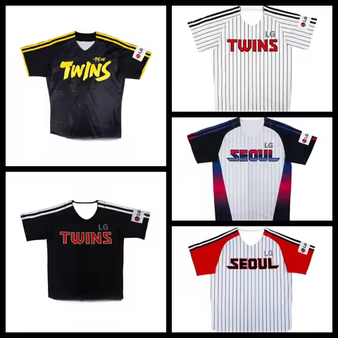 2025-26 New Arrive Summer Style LG Twins Replica Baseball Jersey Man Women Casual Sport Shirt Comfor