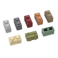 10pcs Thick Wall Figures Bricks Leduo 98283 15533 DIY 1x2 1x3 1x4 1+2 Dots Building Blocks Education