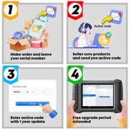 XTOOL Official X100PAD PLUS X100PAD3 X100PAD3 SE IK618 X100 MAX Key Programmer One Year Update Fee