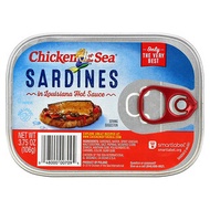 Chicken of the Sea, Sardines, In Louisiana Hot Sauce, 3.75 oz (106 g)