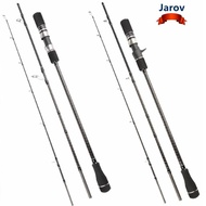 JAROV Travel Jigging Rod, 3-Piece 1.83-1.91m Carbon Rod, Professional Ceramic Guides MH 6000g Max Lo