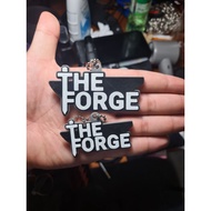 GANTUNGAN The Forge Roblox Keychain Logo game the forge