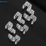 BORONA 4pcs 6mm/8mm/10mm Fish  Acrylic Clips Aquarium Lid Cover Support Holder  Clamp Stand Aquarium Supply HL