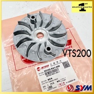 [100% ORI SYM] VTS200 SYM200 VTS 200 ELEGEN 150 DRIVE FACE ALOY FAN CVT PULLEY KIPAS 22102-RA1-000