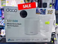 TP-Link Deco X10 Ax1500 雙頻 Mesh wi-Fi6 無線路由器（2件裝）🔥SALE🔥$759