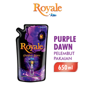 ROYALE Parfum Series by Soklin SOFTENER Pelembut dan Pewangi Pakaian Purple Dawn 650ml