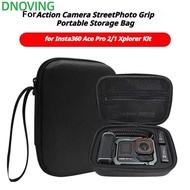 DNOVING Storage Bag, Shock Resistance For Insta360 Ace  2/1 Xplorer Grip Carrying , Durable Fall Pro