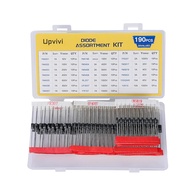 Kit Diod Pelbagai Jenis, Diod Penerus Schottky 1N4001 1N4002 1N4003 1N4004 1N4005 1N4006 1N4007 1N41