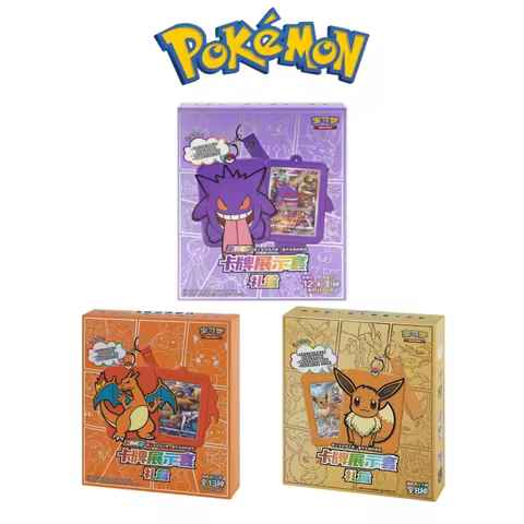 Hot New Original Pokemon Trading Ptcg Card Game Simplified Chinese 8.0 Gengar Cards Exhibit Combinat