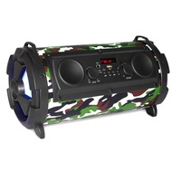 BT SPEAKER Supar bass BOOM BASS Outdoor Portable Bluetooth Speaker Subwoofer With Mic - ZQS 6209- Bl