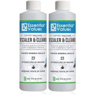Essential Values Universal Descaling Solution (2 Pack / 4 Uses Total), Designed to Clean Keurig, Nes