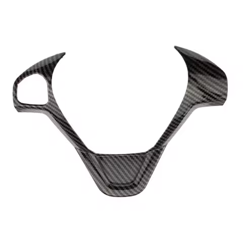 My good car Steering Wheel Panel Decoration Cover Trim Stickers for Ford Fiesta MK7 2009 - 2017 Ecos