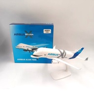 1: 300 Big Beluga Coating Airbus Large Transport Aircraft Simulation Alloy Military Aircraft Aircraf