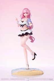 22cm Anime Game Honkai Impact 3rd Elysia Figure Gift+ 1/8 Summer Miss Elf Ver Desktop Standing Model