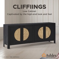 Ashley  ตู้อเนกประสงค์ รุ่น CLIFFIINGS Low Cabinet