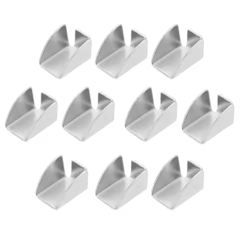 10pcs Heavy Duty Metal Cabinet Shelf Clips Durable Shelving Supports for File Cabinets Shelf Clips A