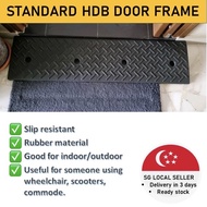 Plastic Rubber Ramp for HDB Wheelchair Commode Use