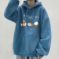 <YZZ>5 Color Hoodie [M-8XL] Japanese Cartoon Graffiti Hoodie Large Hoodie Men's Hoodie Couple Hoodie