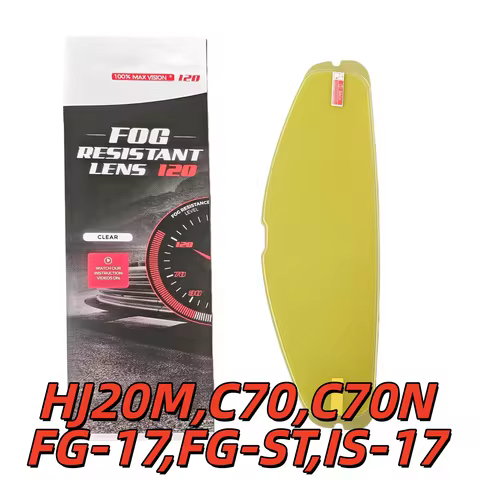 HJ20M Anti Fog Film for HJC C70, C70N, FG-17, FG-ST, IS-17, HJ20M Motorcycle Helmet Visor Anti Fog I