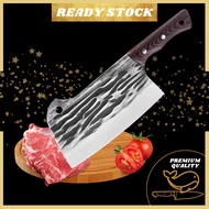 🚀READY STOCK🚀Cutting bone knife tactical kitchen knife slicing knife household meat cleaver forging 
