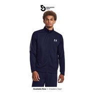 Jaket Pria UNDER ARMOUR PIQUE TRACK 1366202410 ORIGINAL