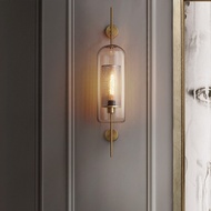 Glass Wall Light for Modern Living Room Bedroom Corridor Creative Villa Hotel Showroom Nordic Design