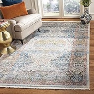 Safavieh VTP483B-6 Rug, 6' x 9', Beige/Blue