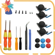 23PCS Set 3D Analog Joystick Switch Lite Controller Joystick+Screwdriver+Joystick Cap Repair Accesso