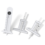 0-50mm Stainless Steel Tire Depth Gauge Depth Gauge 5cm Tread Gauge 0-5cm Tire Pattern Depth Gauge