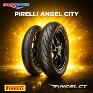 ยางมอเตอร์ไซค์ Pirelli ANGEL CITY พิเรลลี่ แองเจล ซิตี้ รถ WAVE FINN SMASH RAIDER ขอบ 17 ขนาด 2.50-1