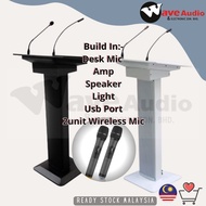 Rostrum / Podium Pa System With Built In Speaker, Office PA system, Meeting PA system with Wireless 