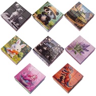 Puzzle toy: Magnetic blocks with 6 different models, super interesting 3D blocks for children, No. J