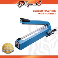 TIGERACK Sealing Impulse Sealer Machine Film Heat PE PP Plastic Poly Bag Sealer 300mm Impulse Sealer
