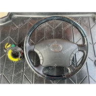 ORI JDM Used Steering Clock Spring Multifunction Control Audio (Full Button) Toyota Alphard Estima C